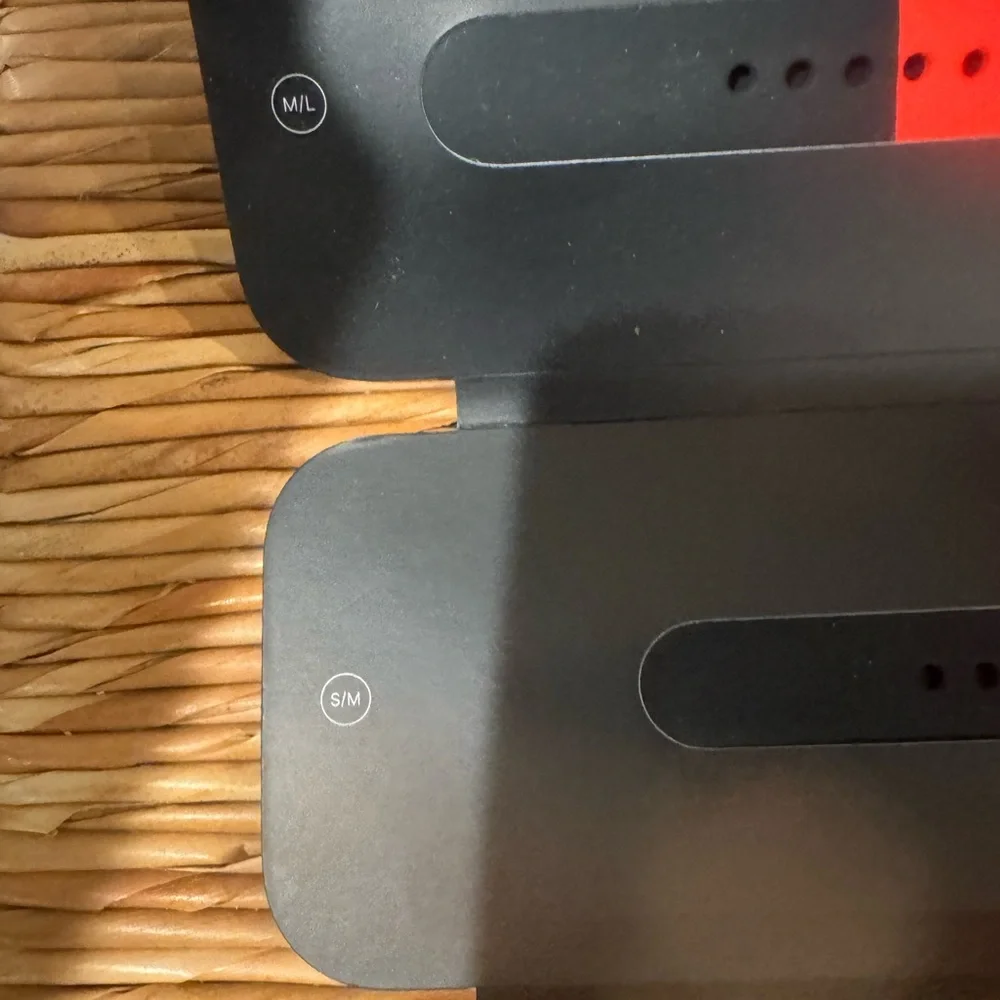 Apple Unity Black and Red Smartwatch Band
